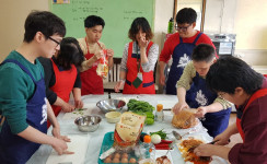 평생교육센터 정규반 요리활동