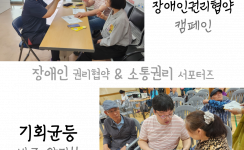 6월 장애인권리협약 캠페인