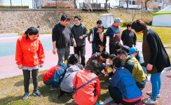 봄바람 맞으며 '지역사회체험'