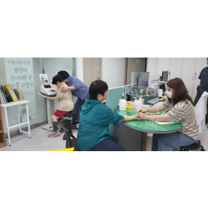 주간이용센터 건강체크